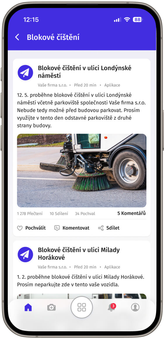 Zapojení do dění v regionu