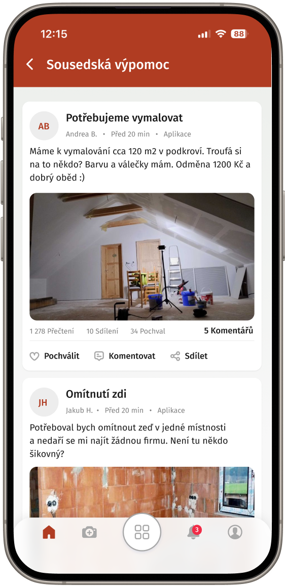 Podpora sousedských komunit